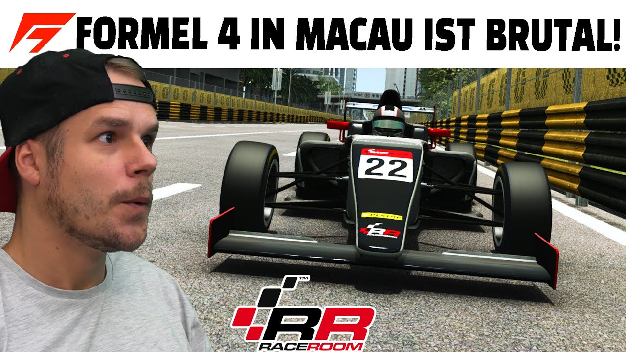 Mein erstes Formel 4 Rennen in Macau in Raceroom Experience!