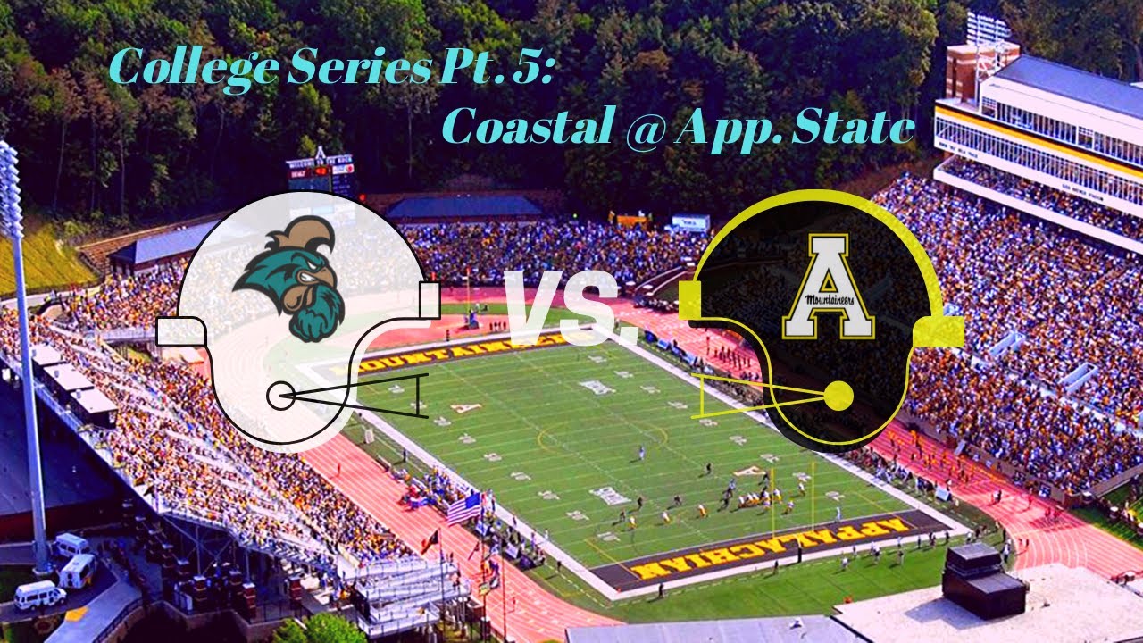 Coastal Carolina Series Pt. 5: Coastal Carolina @ Appalachian State Football Vlog!!!