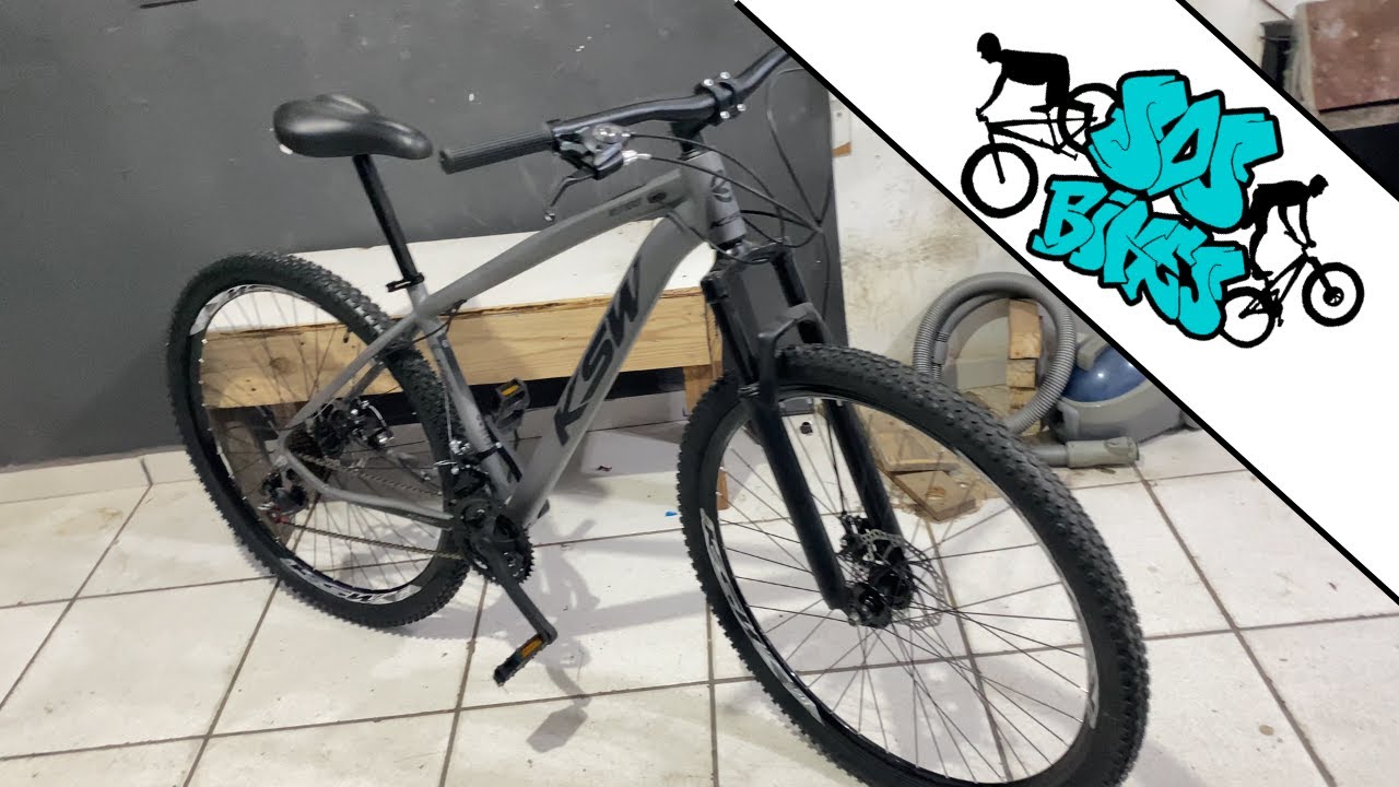 Revisão Completa na Bike Aro 29 KSW – Ficou Zerada