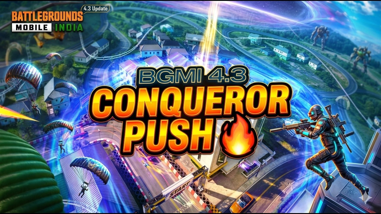 BGMI 4.3 Solo Conqueror Push 🔥 Road to Conqueror LIVE