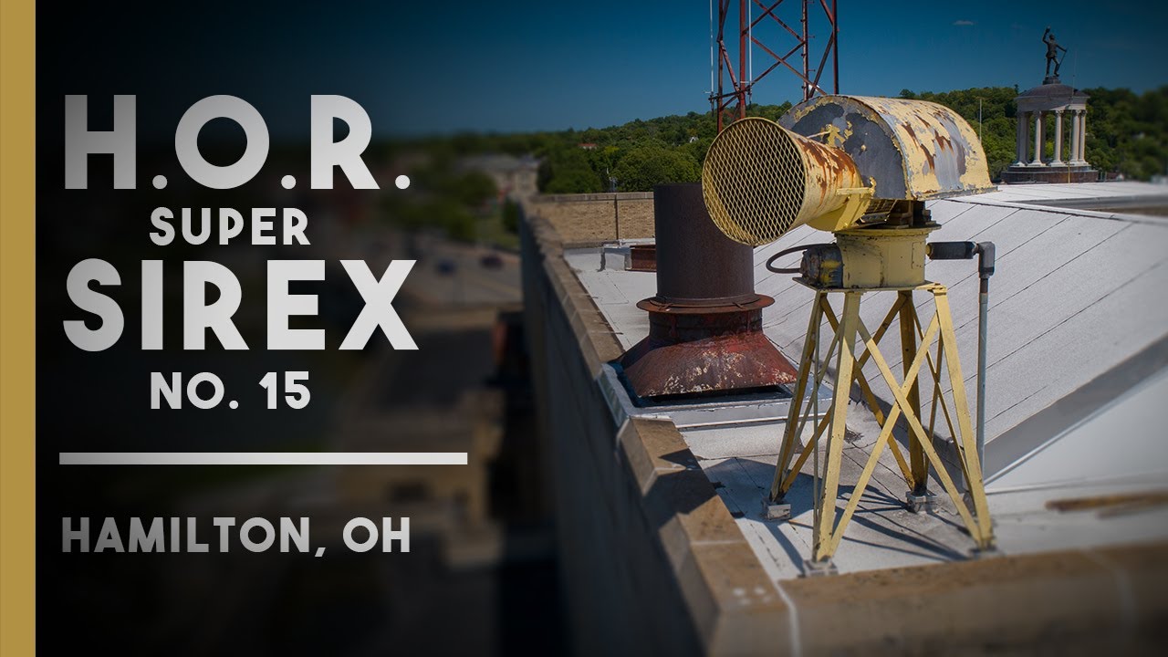 H.O.R. Super-Sirex No. 15 | Full Alert | Hamilton, OH (Butler Co.Tornado Siren Test)