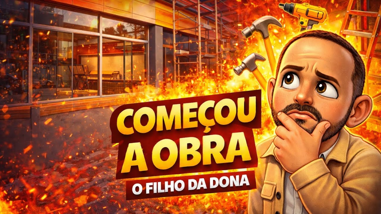 Começa a reforma