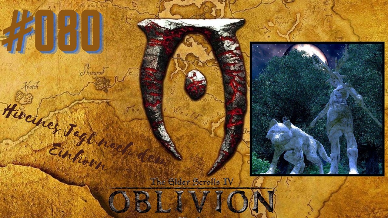 The Elder Scrolls IV: Oblivion #080 [Deutsch][4k] Hircines Jagt nach dem Einhorn