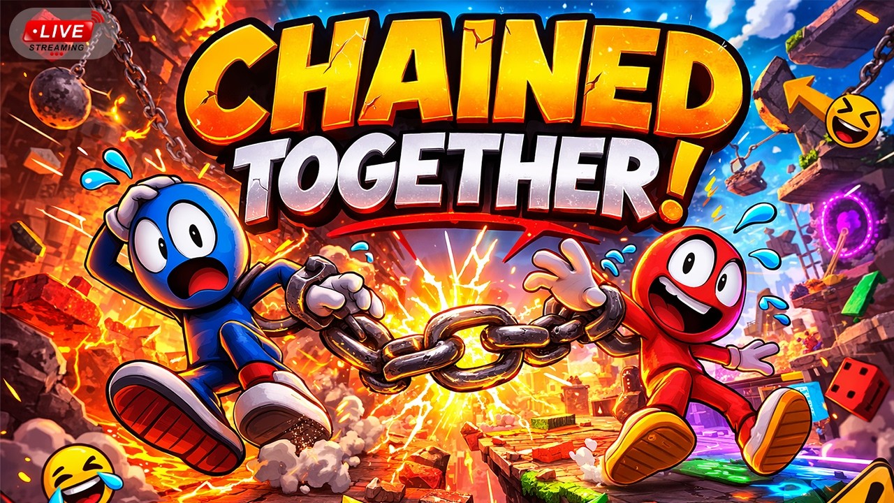 Friends Chained Together! 🤪 LIVE FUN & FAILS! │ Tamil ││#tamil  #chainedtogethergame