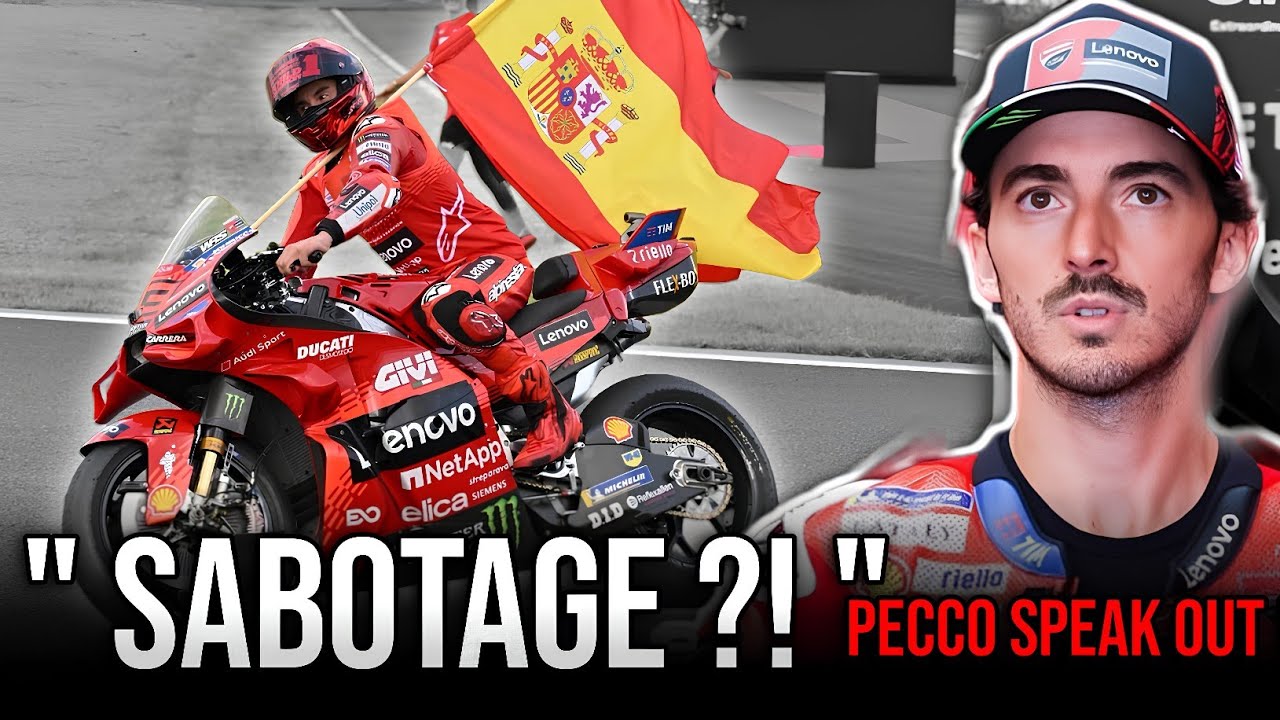 Pecco Bagnaia Breaks Silence on Ducati Sabotage Rumors! | Emotional Response After Motegi