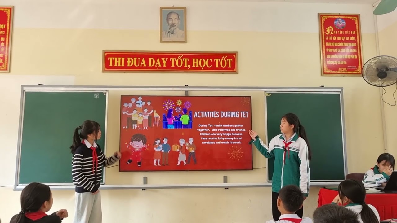 Project: Tet holiday in Viet Nam, group 2, class 6C, Me town secondary school