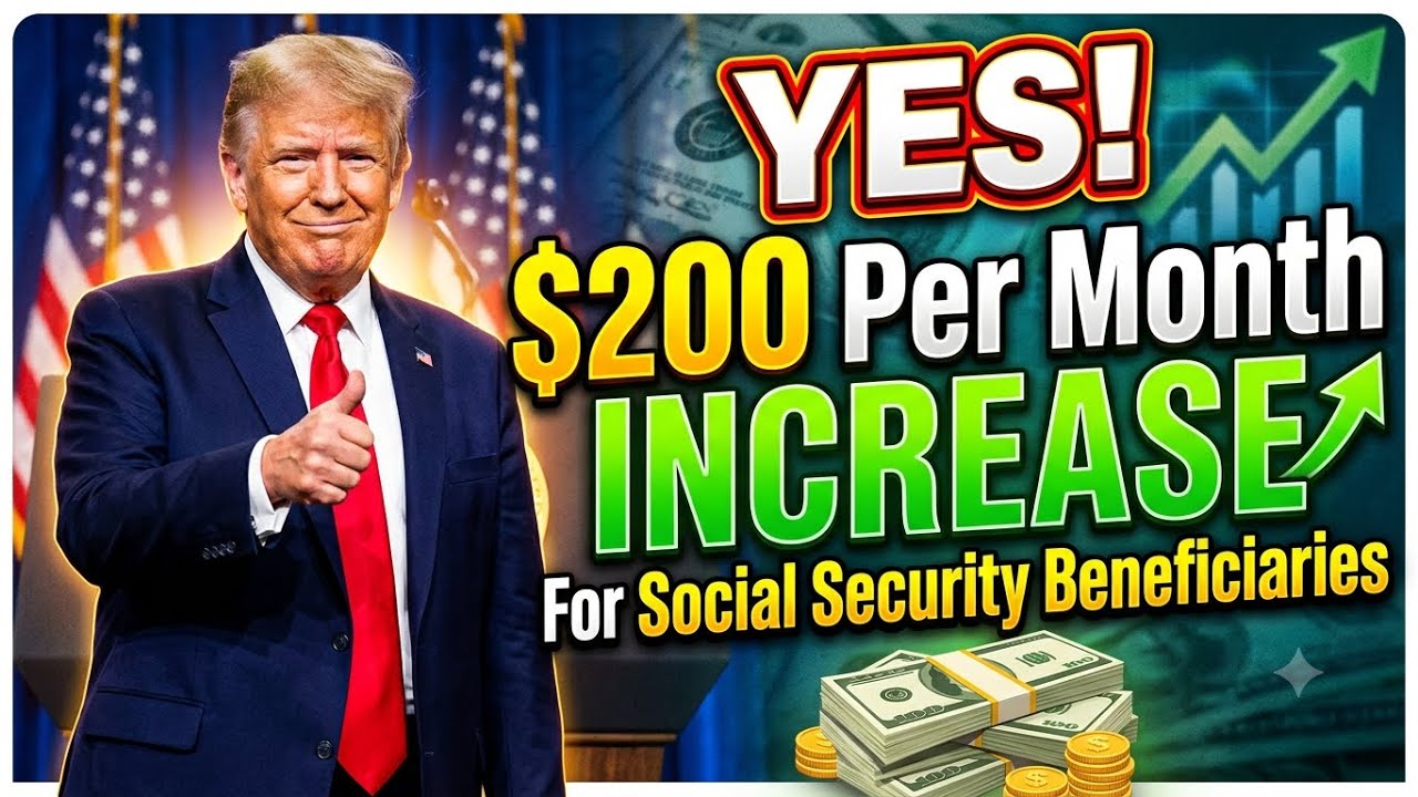 YES! $200 Per Month INCREASE For Social Security Beneficiaries | SSA, SSI, SSDI Payments