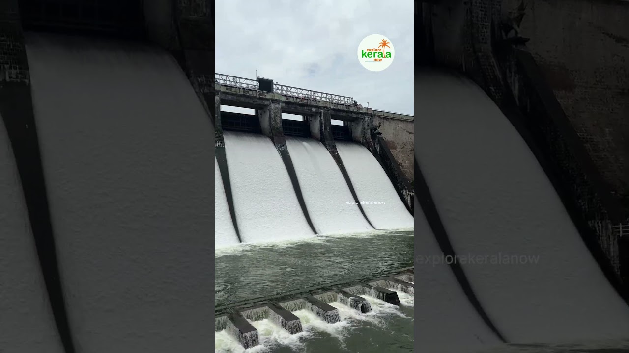 Malampuzha Dam Opens all shutters #malampuzha #dam #mansoon