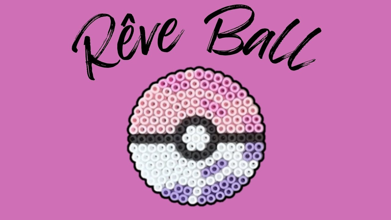 Mod&egrave;le R&ecirc;ve Ball en perle de Hama