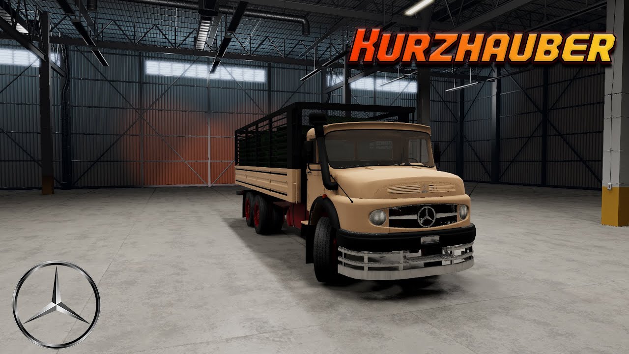 Mercedes-Benz Kurzhauber-BeamNG Drive(#1238)