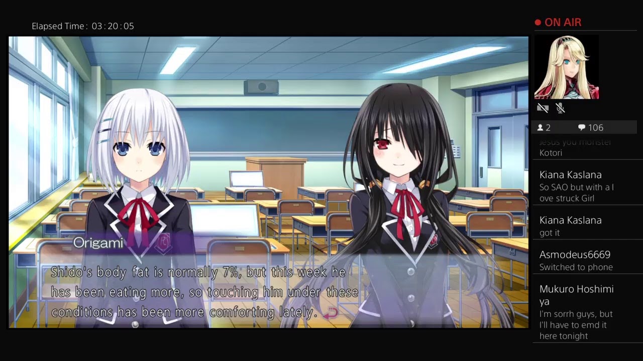 Date a Live Arusu Install (Kurumi Route#1)