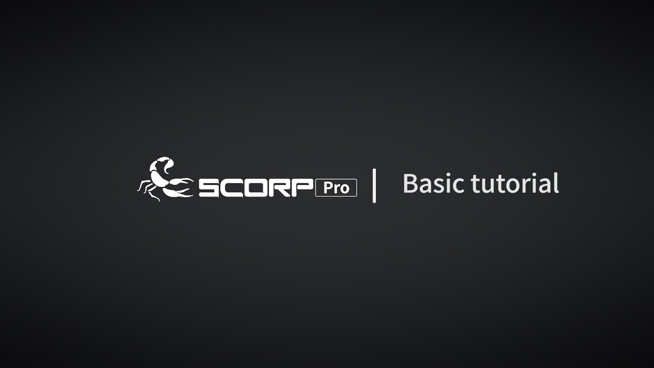 Базовое руководство по SCORP Pro — часть первая