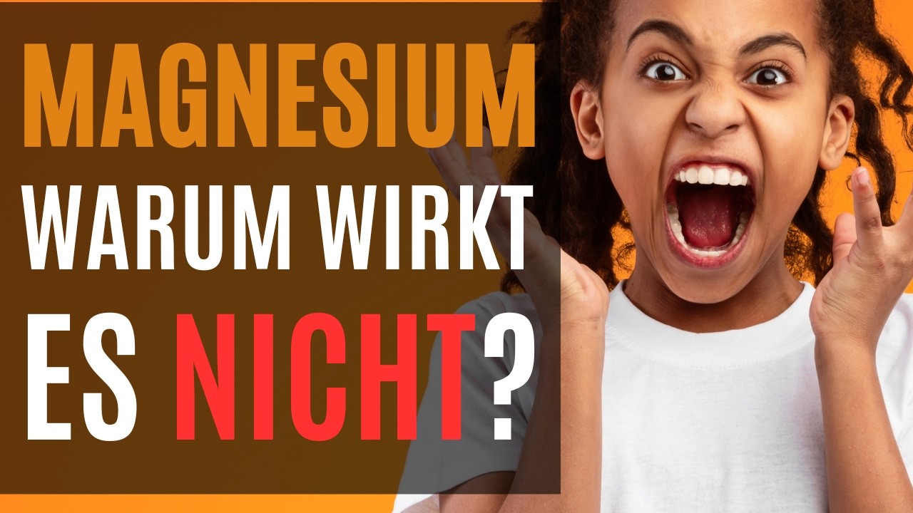 Du nimmst Magnesium seit Monaten – und fragst dich, warum es nicht wirkt? Das ist der Grund!