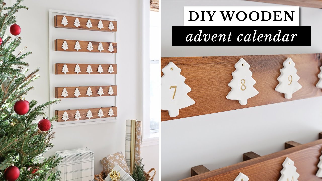 DIY Advent Calendar | DIY Wooden Advent Calendar