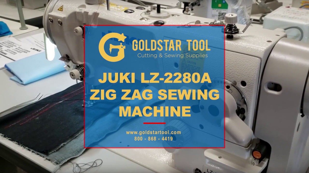 Product Showcase -Juki LZ-2280A- Goldstartool.com - 800-868-4419