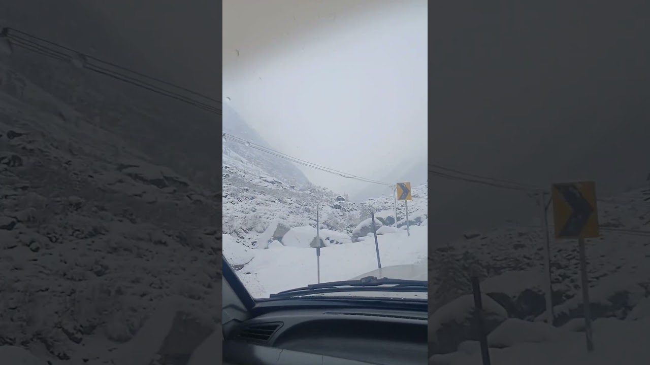 Enjoying Snow weather kalam Valley