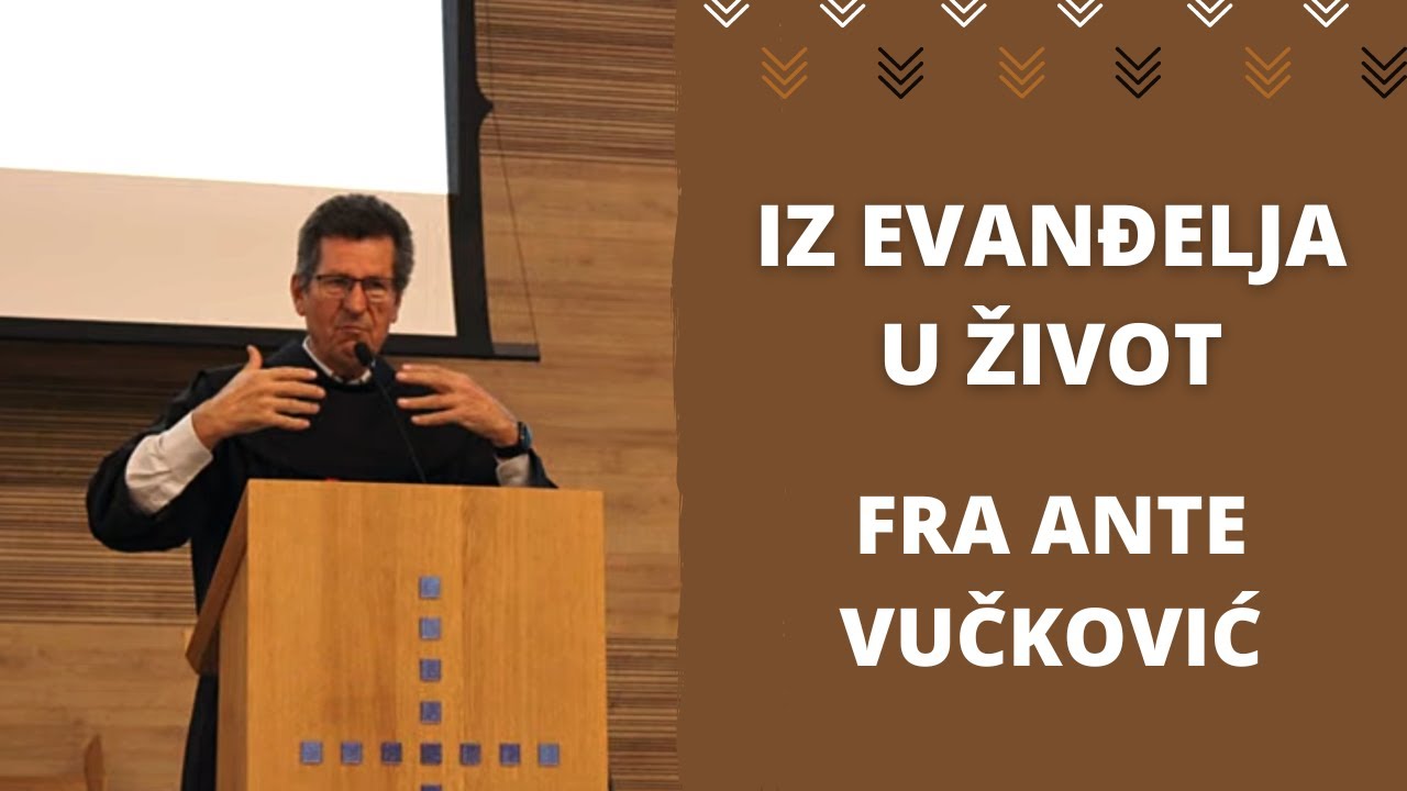 Iz evanđelja u život 22. 10. 2022. - Fra Ante Vučković: Duhovni nagovor na kongresu OFS-a i Frame