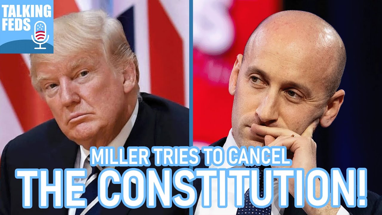 Stephen Miller's Anti-Constitution Plot Gets TORCHED by Legal Expert