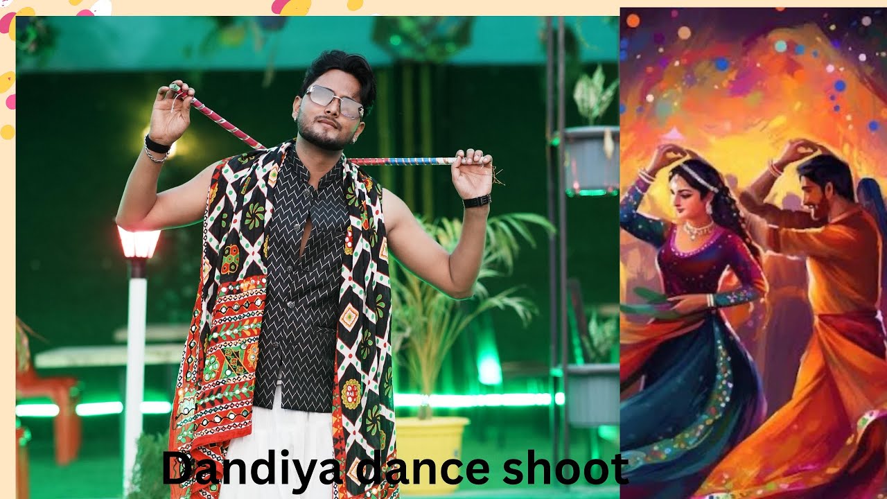 Dandiya dance shoot #youtube #dandiya #viral #purnea #likeforlikes #keashvradhe01.  enjoy full video