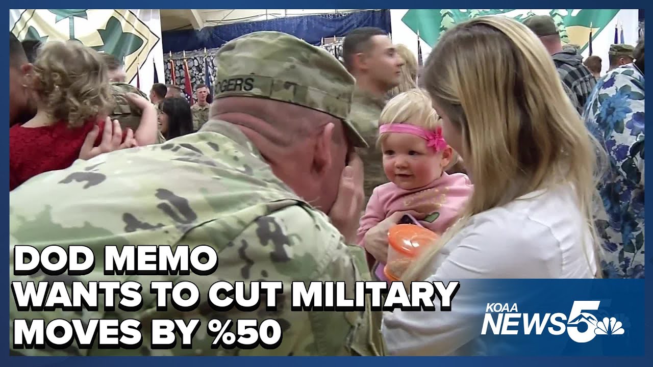 Dept of Defense wants to cut military moves by 50%, how that could affect Colorado Springs