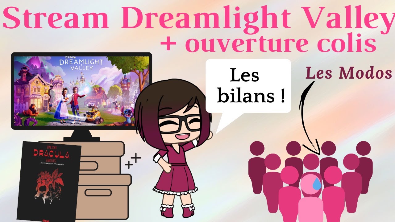 Unboxing + Disney + Discussion (oui tout ça xD)  - Disney Dreamlight Valley [Let's play FR #18]