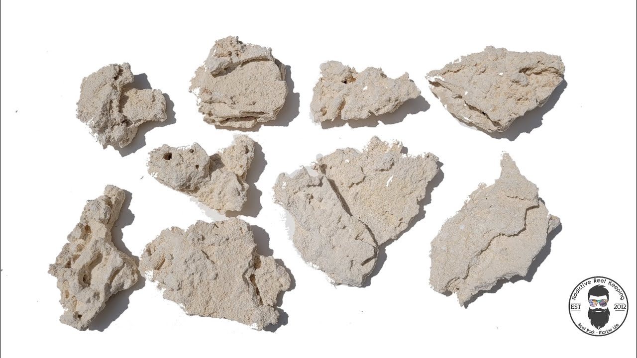 Small Premium Shelf Rock 5lb and 10lb bags by Addictive Reef Keeping