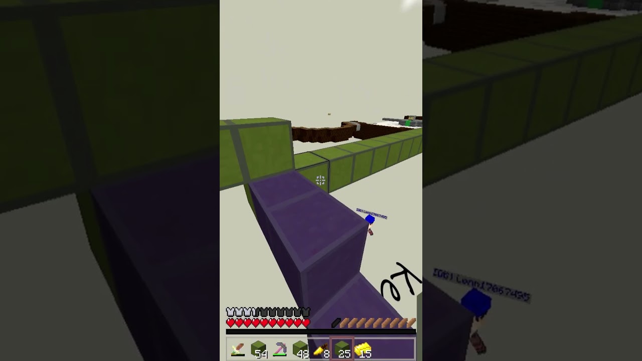 Oh no.... #shorts #eggwars #minecraft #cubecraft