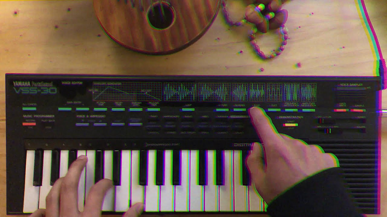 Yamaha VSS-30 Lofi Sound demo (no talking)