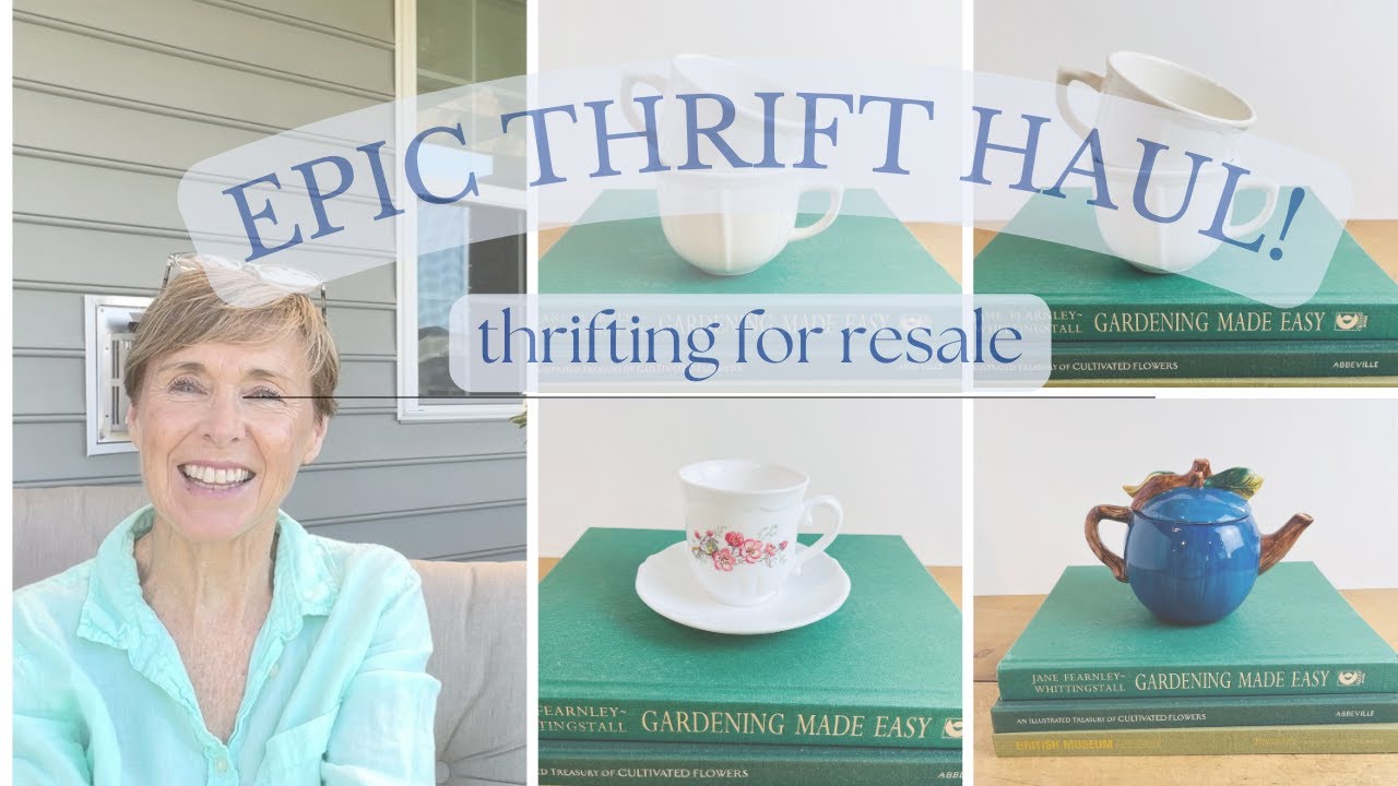 Epic Thrift Haul! ~ So Many Awesome Finds! ~ Thrifting for Resale ~ Vintage Goodness! #thrifthaul