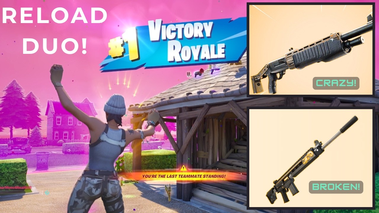 Fortnite Duo Reload High Elim Gameplay | No Commentary