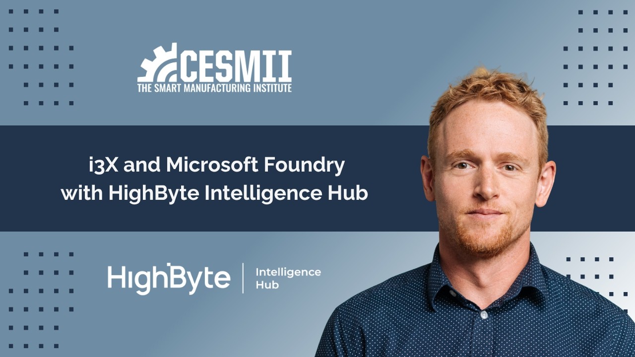 i3X и Microsoft AI Foundry совместно с HighByte Intelligence Hub