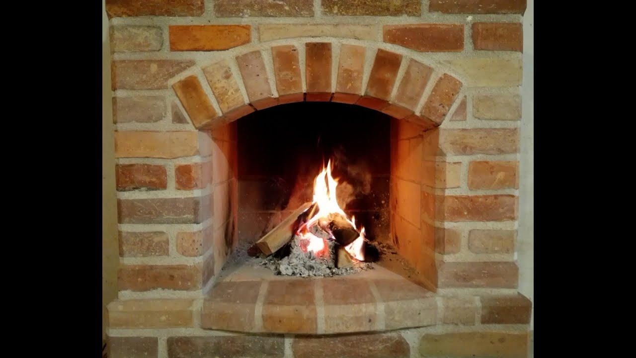 Construction of a Classic Brick Fireplace