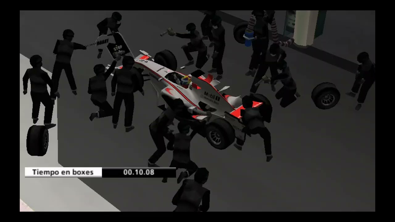 PSP Emulator - F1 06 / CAMPEONATO DEL MUNDO / Carrera 1 / PC Gameplay