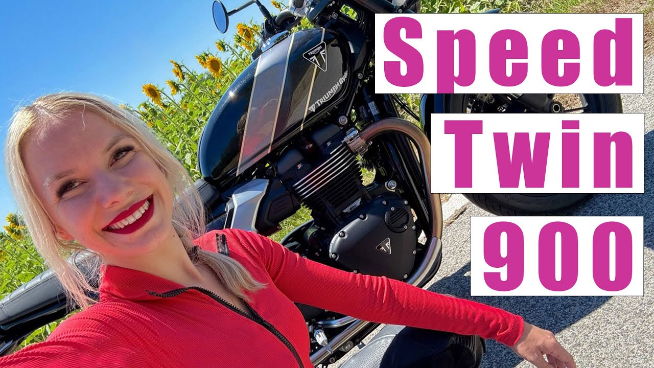 Az angol klasszikus 2025-ben: Speed Twin 900 teszt - Csajok a motoron