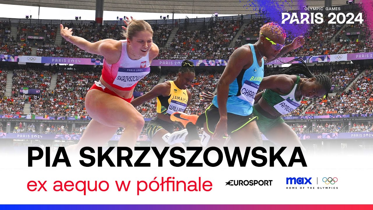 🇵🇱 Półfinałowy bieg Pii Skrzyszowskiej na 100 m ppł. | Paryż 2024