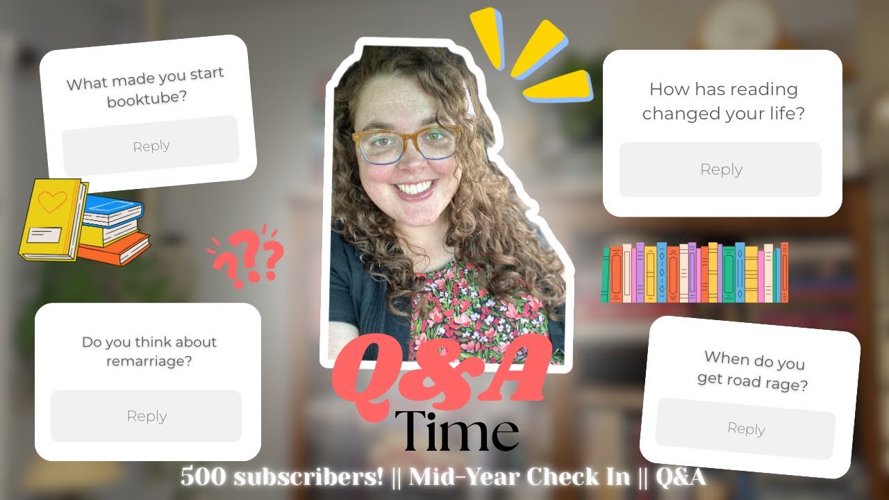 500 subscribers! || Q&A || Chatty || Mid-year reading update