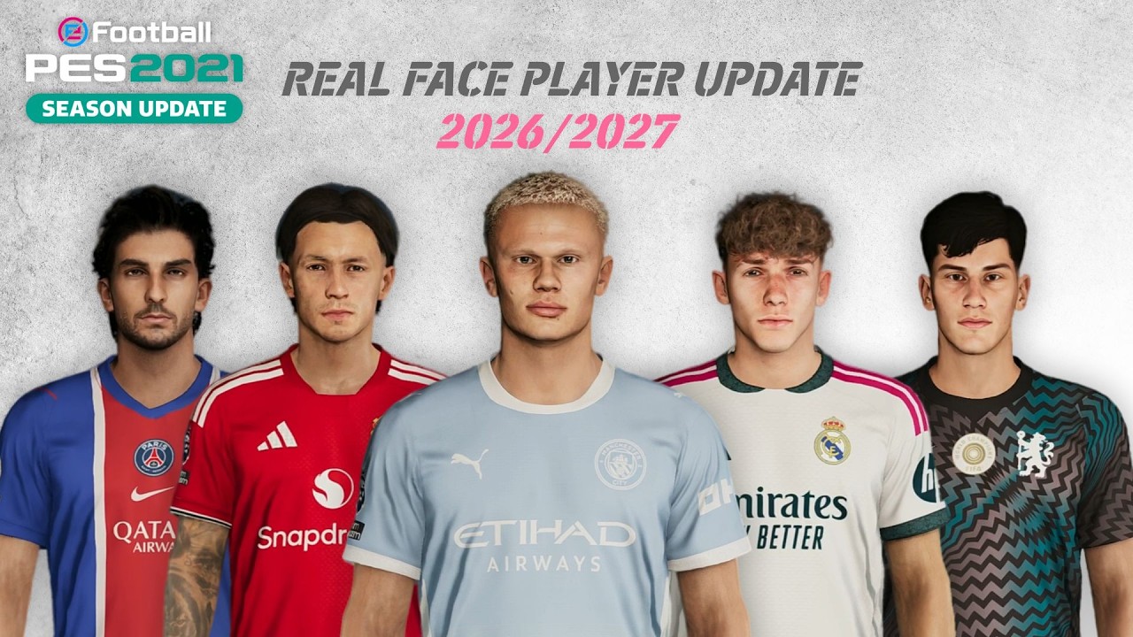 PES 2021 ОБНОВЛЕНИЕ ЛИЦ V5 | СЕЗОН 2026/2027