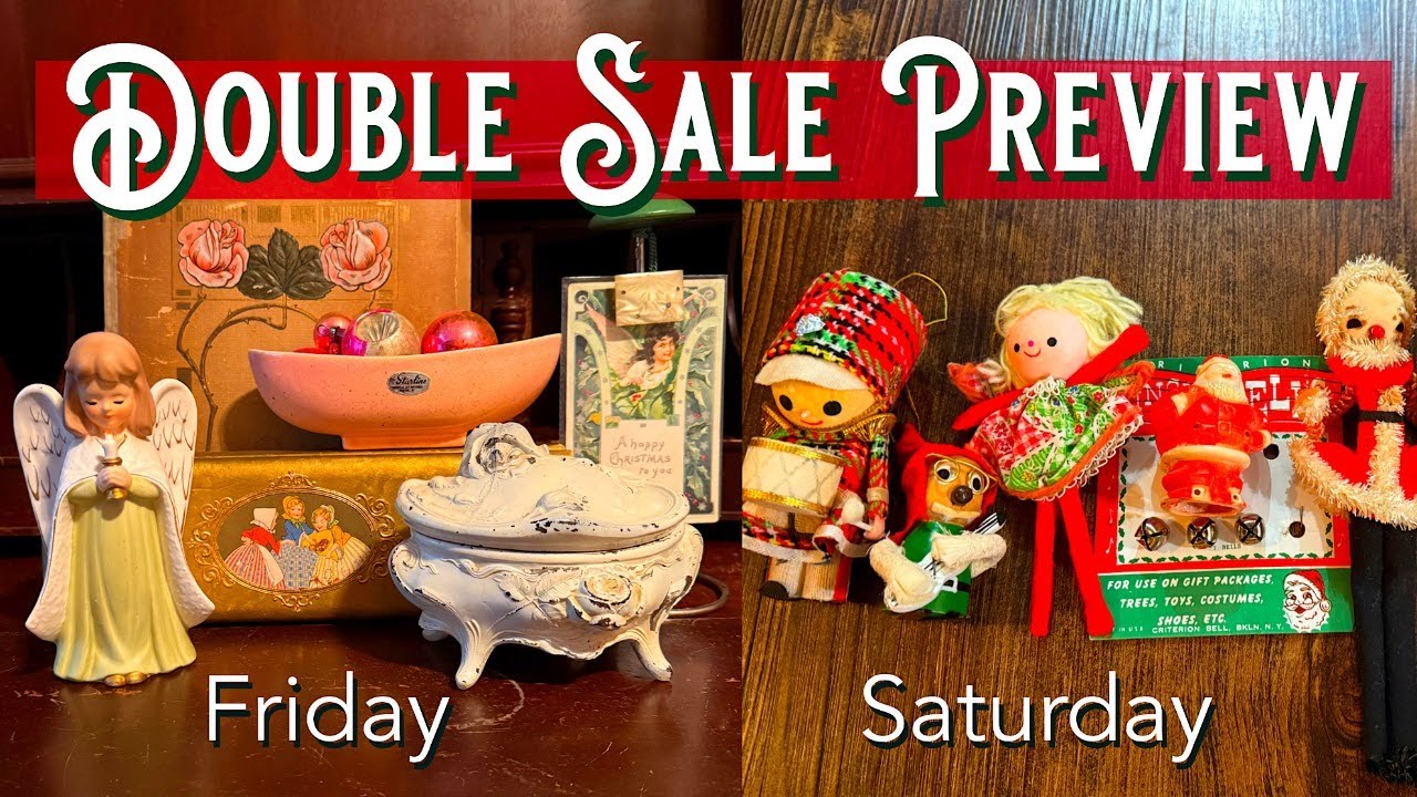 ✨DOUBLE VINTAGE HOLIDAY SALE PREVIEW!🎅🏻