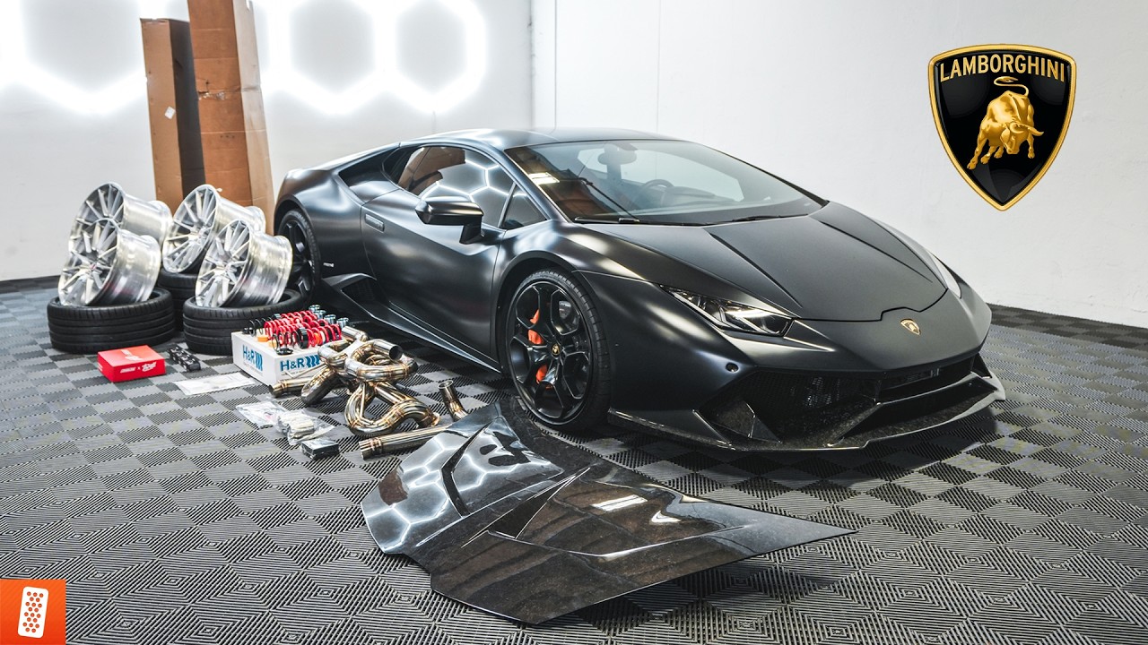 Building a Lamborghini Huracan LP610-4