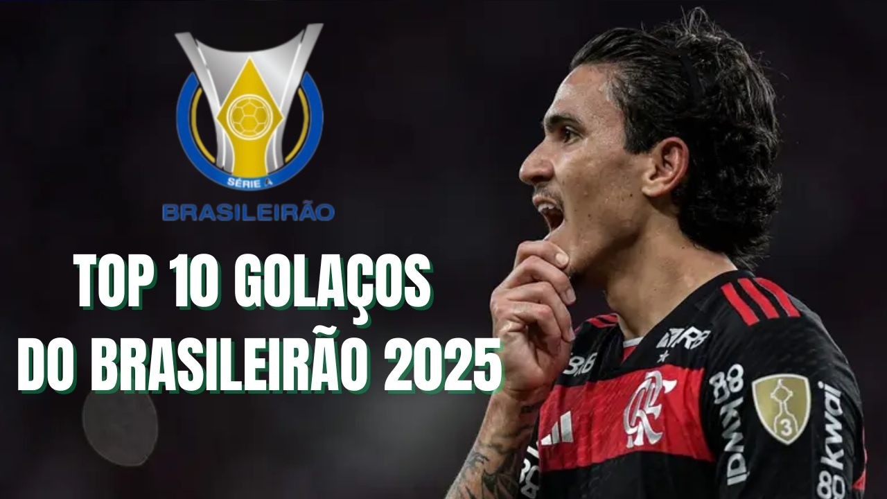 TOP 10 GOLAÇOS DO BRASILEIRÃO 2025 | MELHORES MOMENTOS