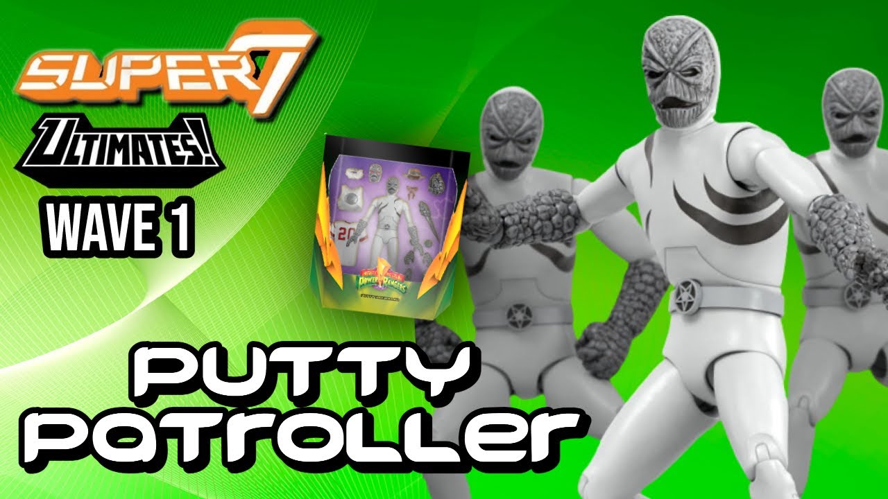 REVIEW: Super 7 Ultimates Mighty Morphin Power Rangers Wave 1- Putty Patroller