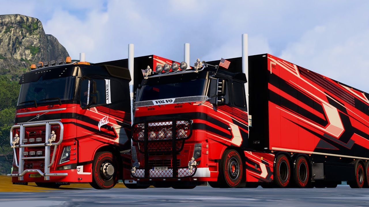DAY 2 OF WORKING AS A TRUCK DRIVER! - Euro Truck Simulator 2