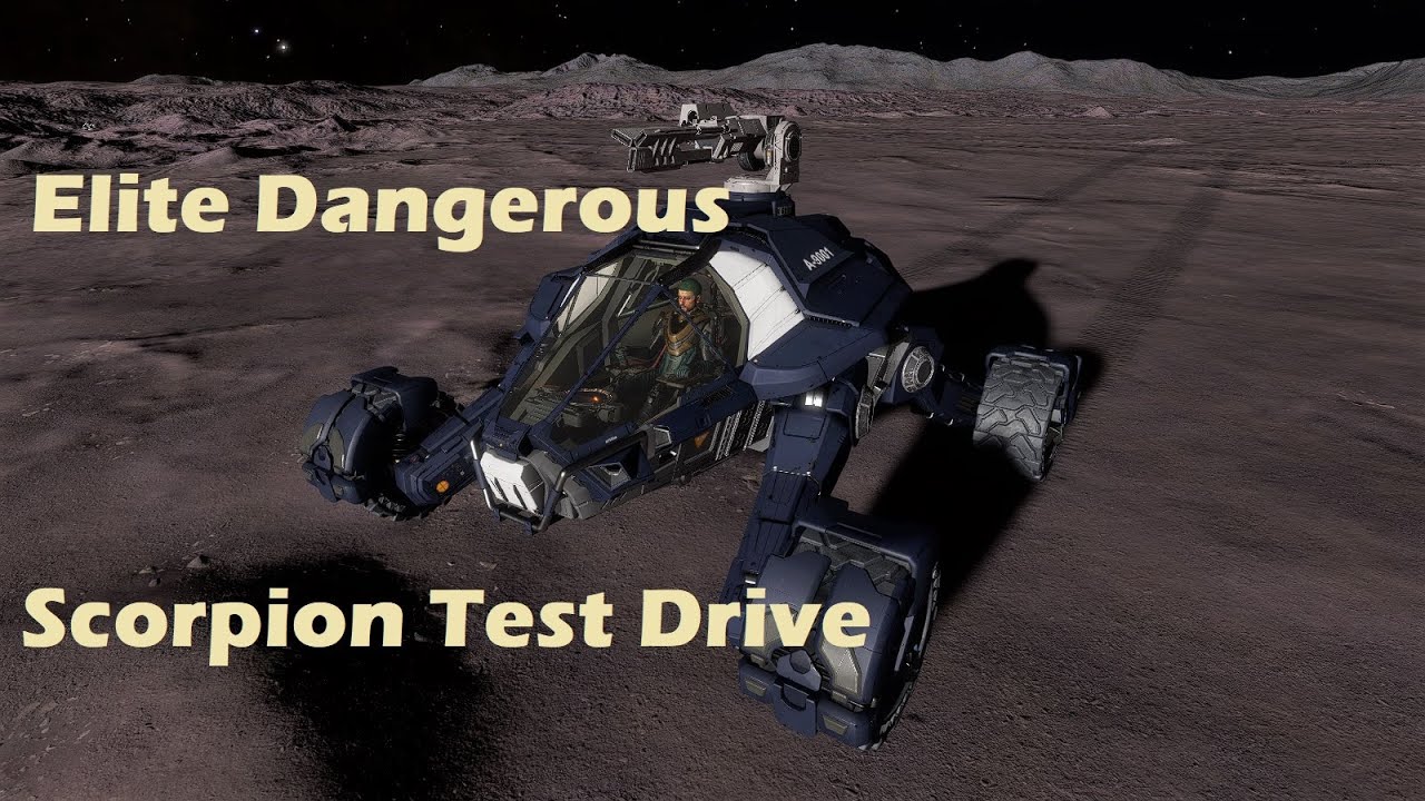 Elite Dangerous - Scorpion SRV Test Drive