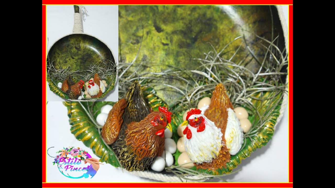 #Reutiliza 5 IDEAS PARA DECORAR NUESTRA COCINA CON GALLINAS DIY 🐔🐣