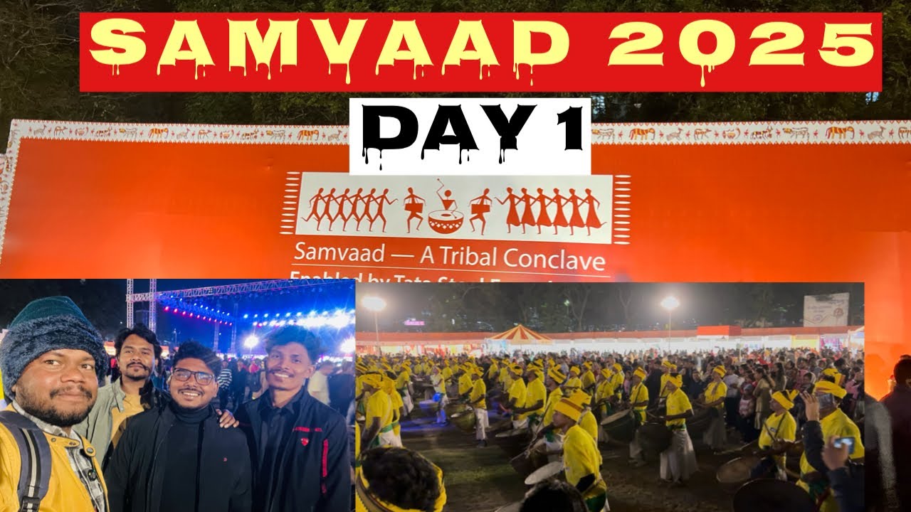 || SAMVAAD 2025 First Day Regal Ground Jamshedpur Jharkhand || @ShivCharanVlogs
