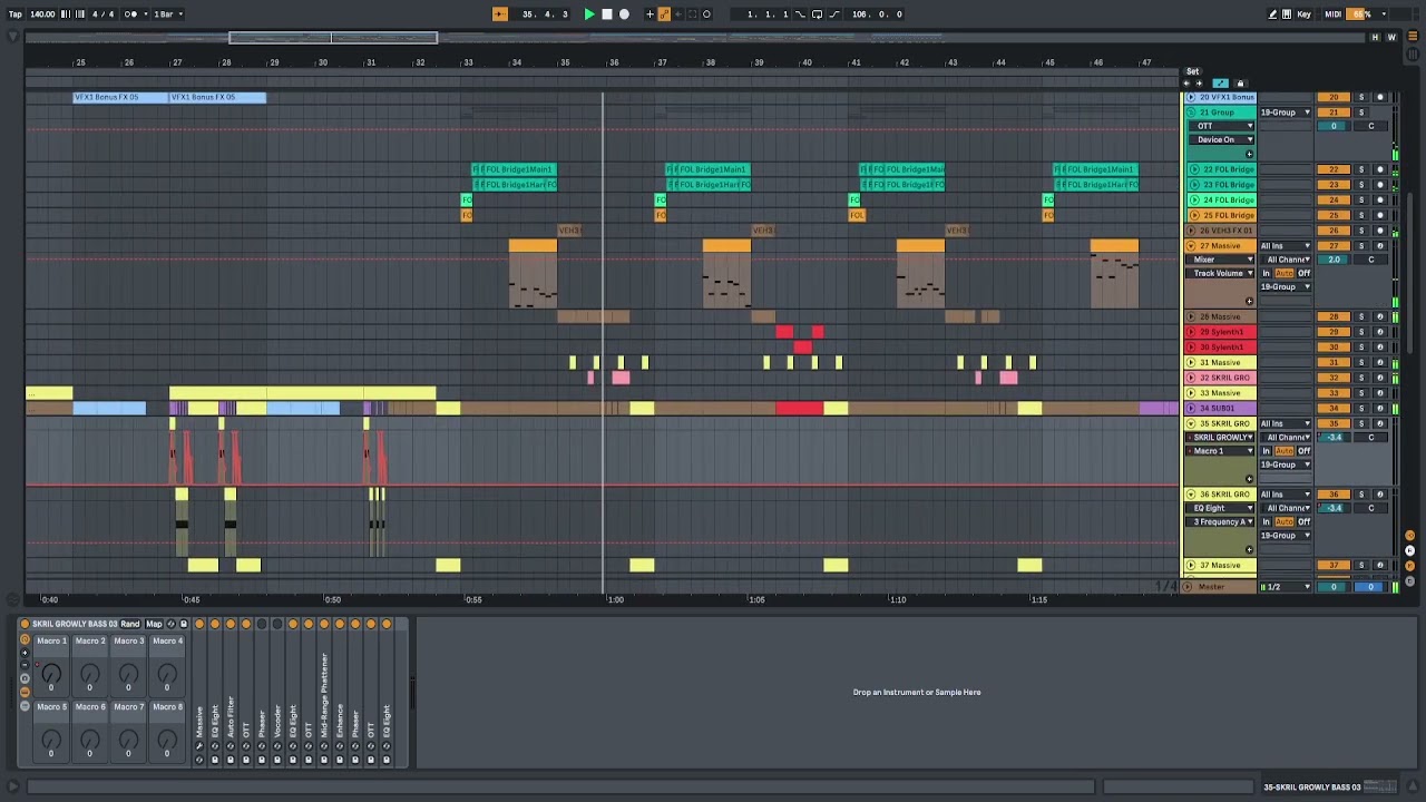 Skrillex - RIGHT IN (FULL REMAKE FROM SCRATCH)