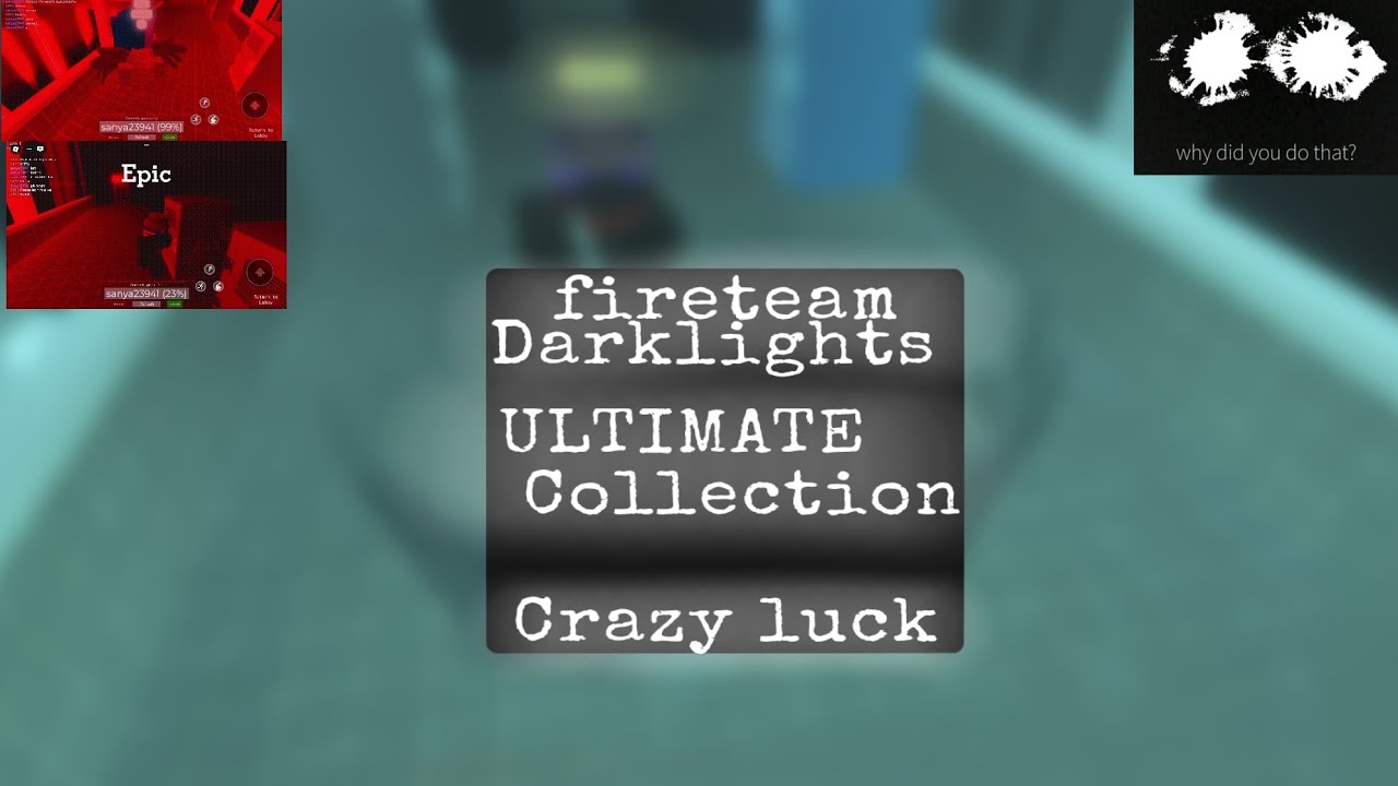 Darklights ULTIMATE Collection of our luck || Rooms Found Footage Revisited
