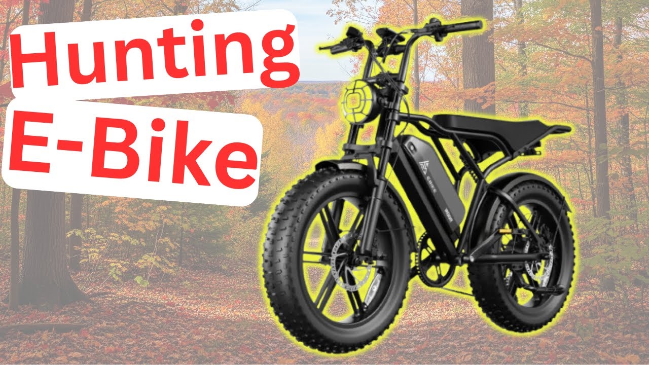 Budget E-Bike for Hunting Public Land - Featuring The TST R002