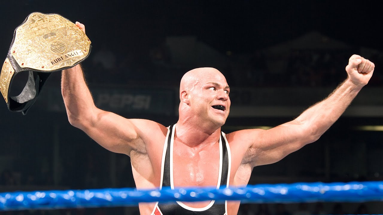 Kurt Angle's six World Championship victories: WWE Milestones