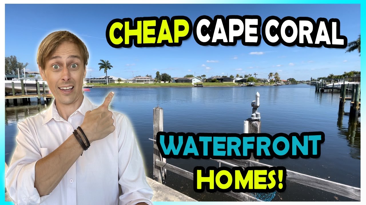 PRICES ARE DOWN on Cape Coral Waterfront Homes for Sale!